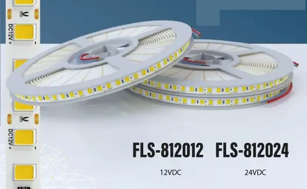 FLS-812012/24 Şerit LED – 8 mm, 120 LED/m