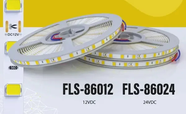 FLS-86012/24 Şerit LED – 8 mm, 60 LED/m