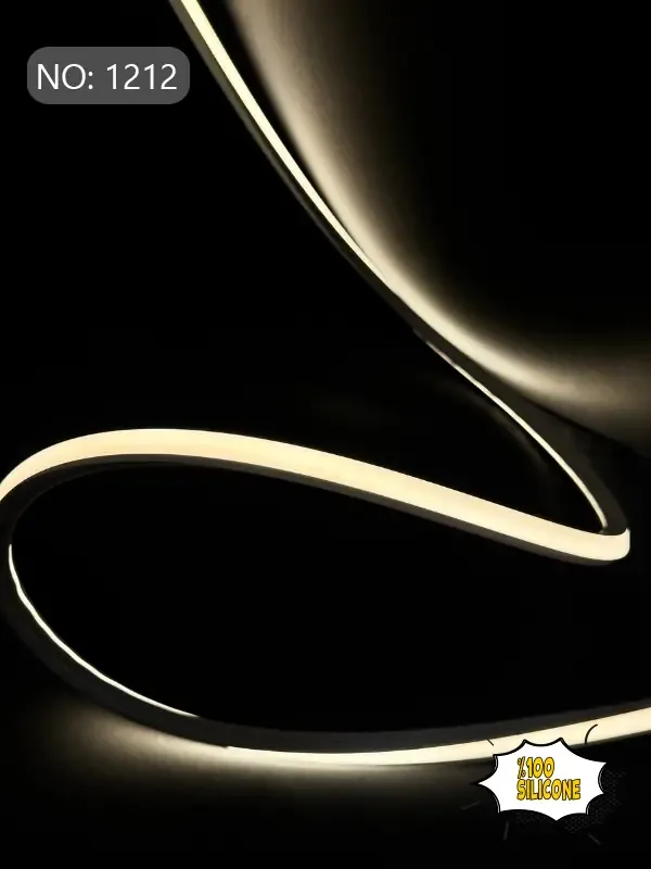 NO:1212 Silikon Neon LED – 12×12 mm