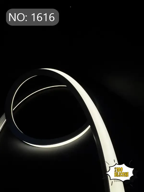 NO:1616 Silikon Neon LED – 16×16 mm